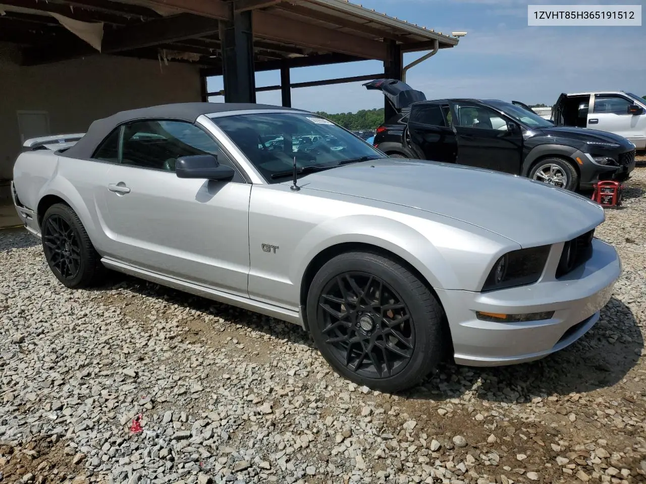 2006 Ford Mustang Gt VIN: 1ZVHT85H365191512 Lot: 56995045