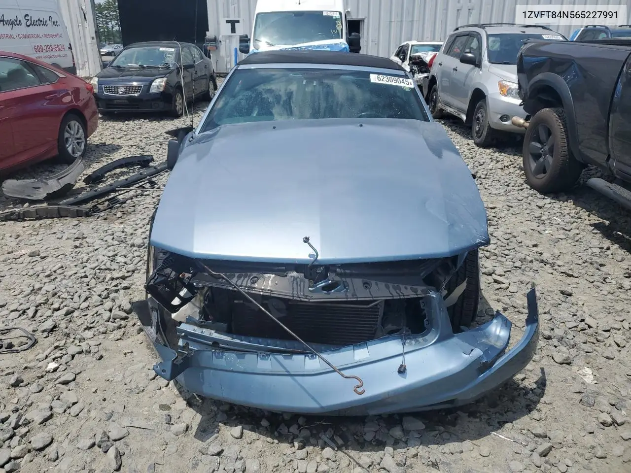 2006 Ford Mustang VIN: 1ZVFT84N565227991 Lot: 62309045