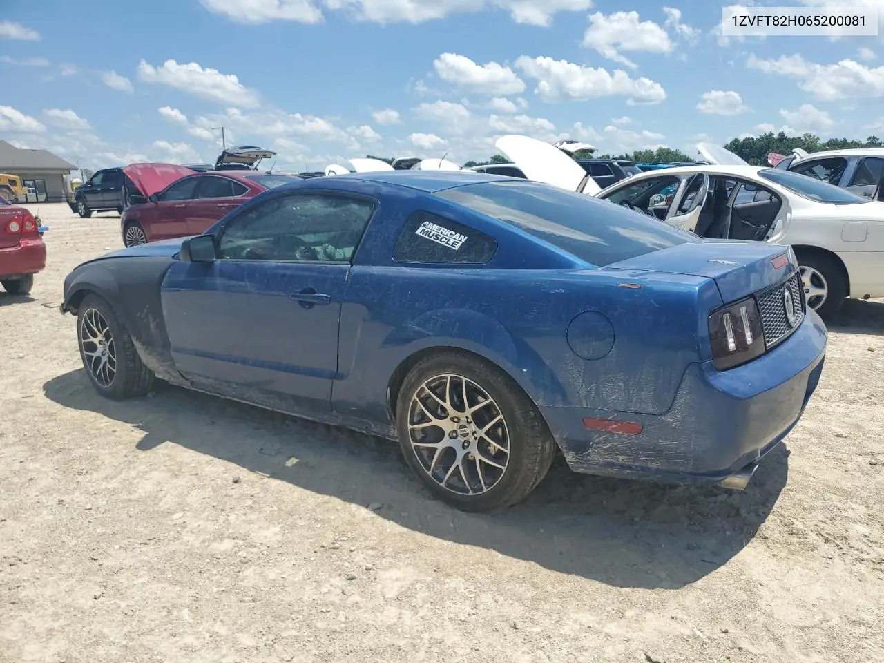 1zvft82h065200081 1ZVFT82H065200081 2006 Ford Mustang Gt