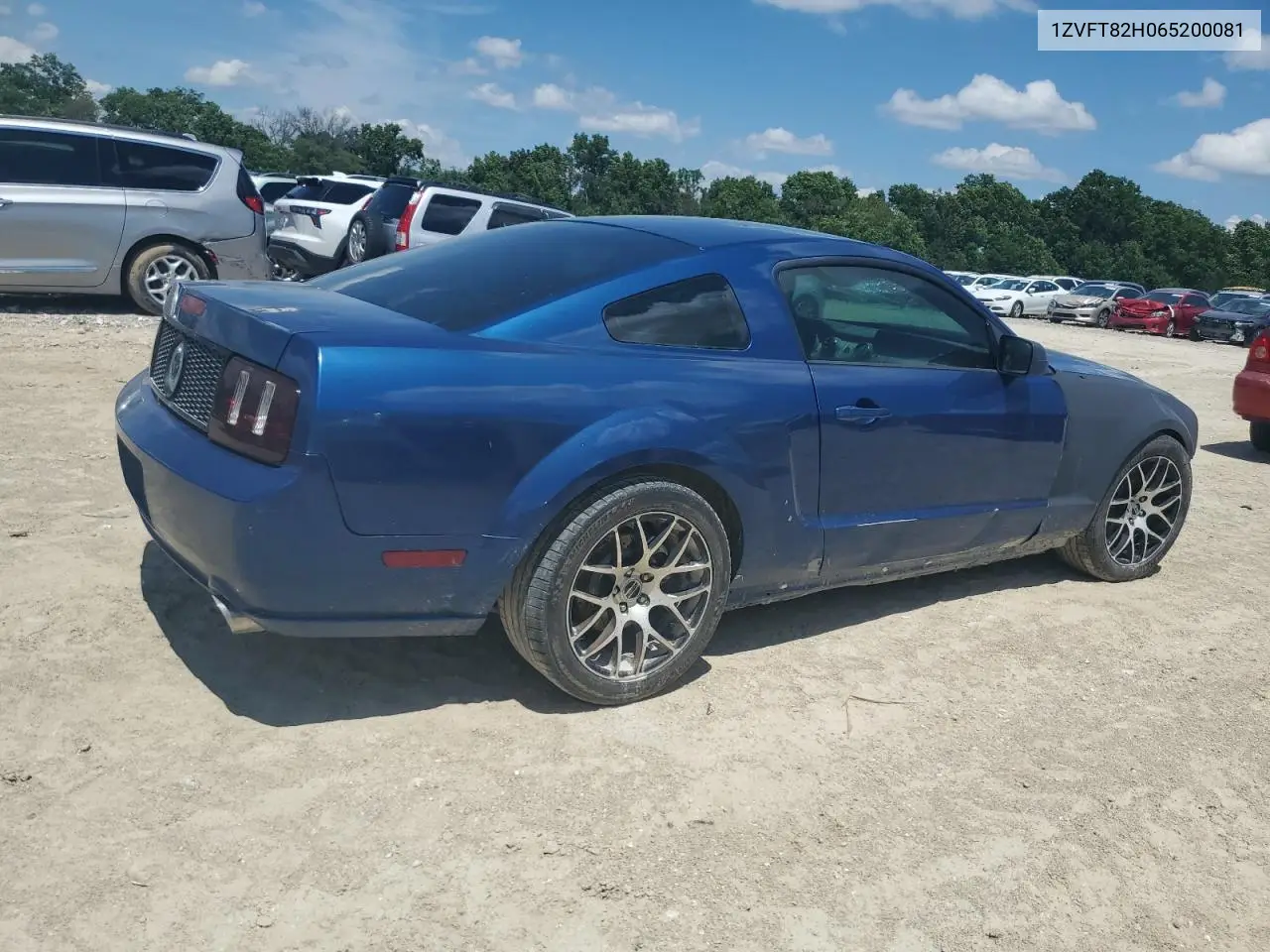 1zvft82h065200081 1ZVFT82H065200081 2006 Ford Mustang Gt