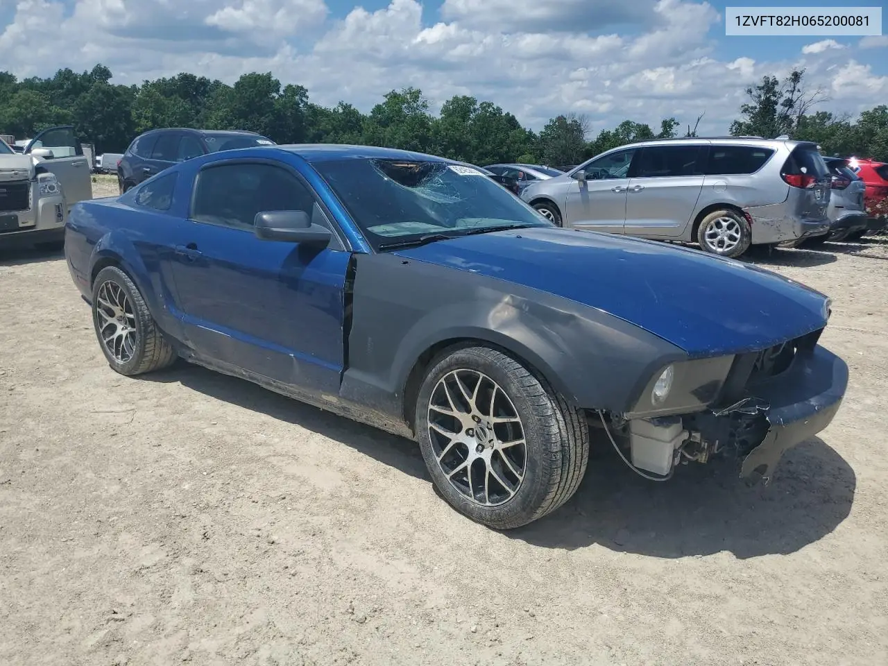 1zvft82h065200081 1ZVFT82H065200081 2006 Ford Mustang Gt