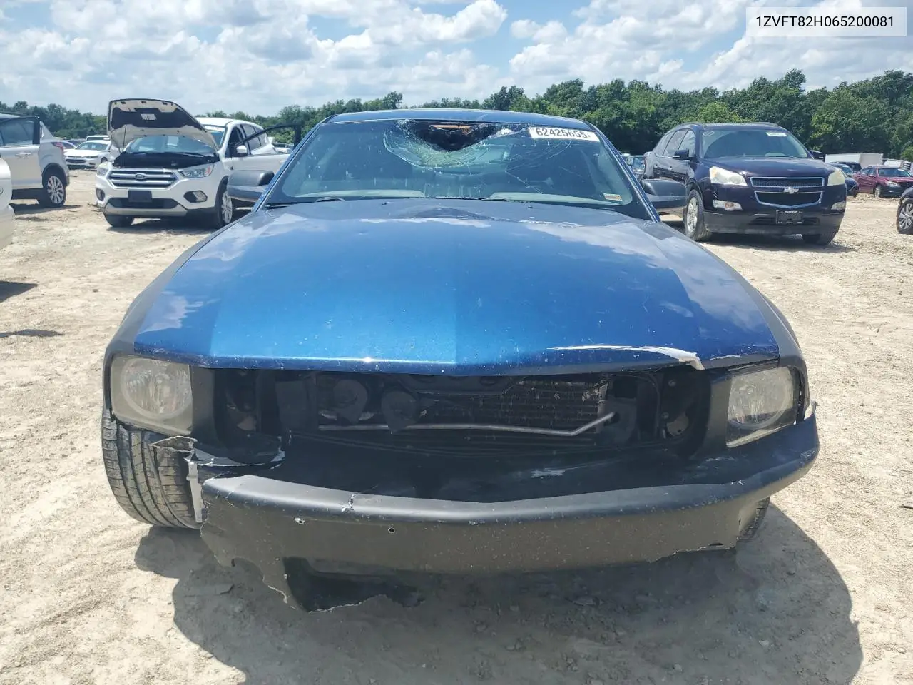 1zvft82h065200081 1ZVFT82H065200081 2006 Ford Mustang Gt