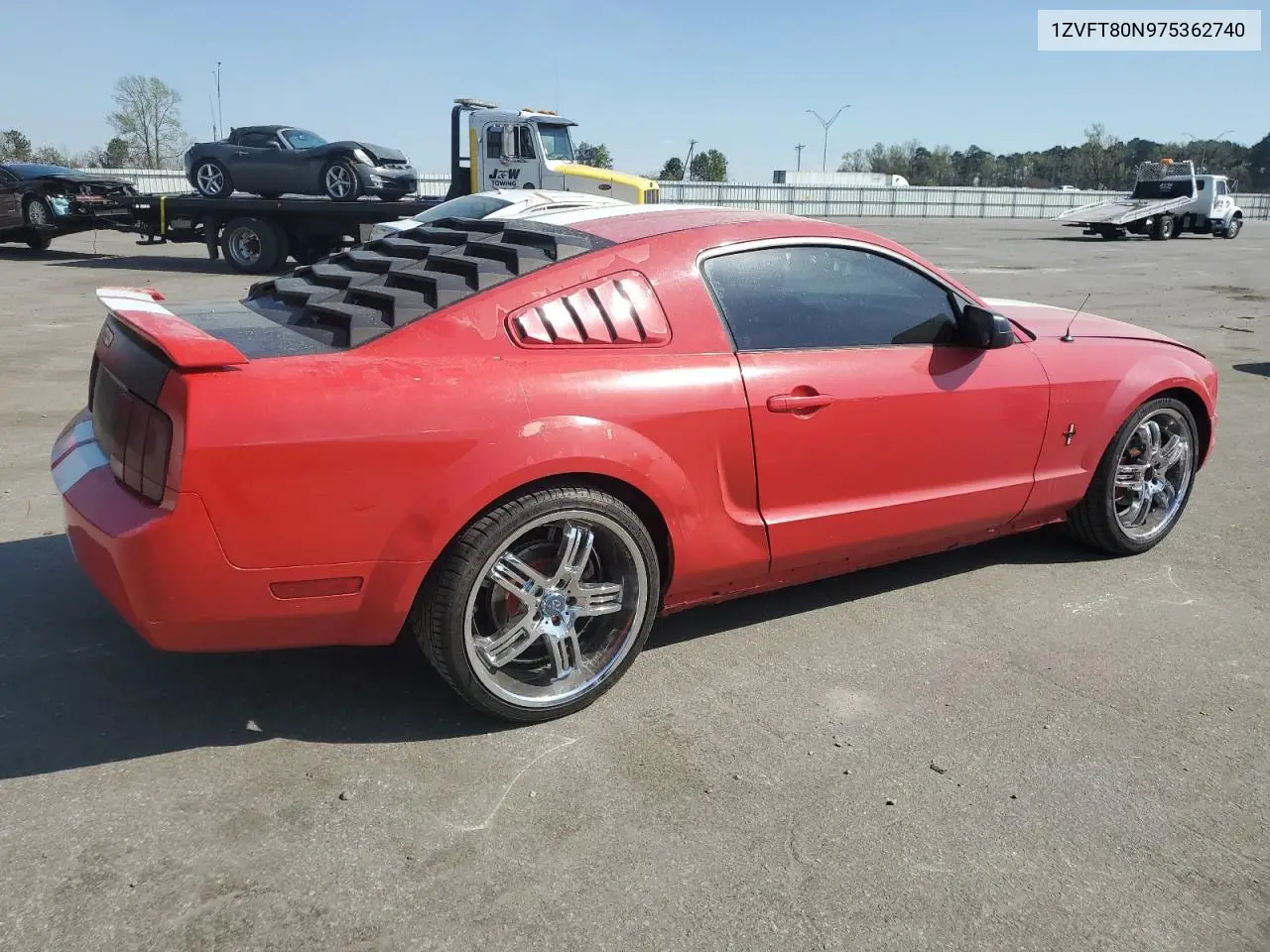 2007 Ford Mustang VIN: 1ZVFT80N975362740 Lot: 50804775