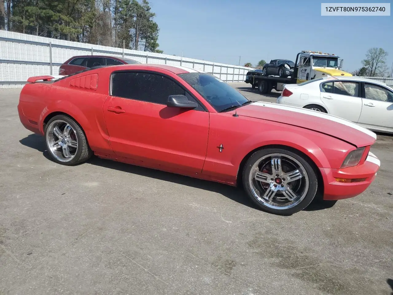 2007 Ford Mustang VIN: 1ZVFT80N975362740 Lot: 50804775