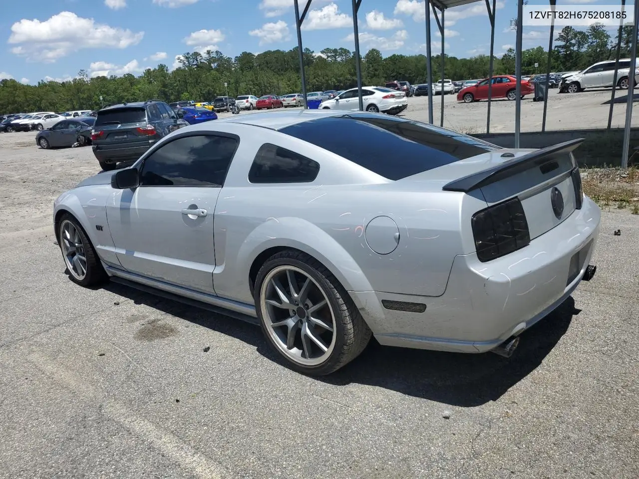 2007 Ford Mustang Gt VIN: 1ZVFT82H675208185 Lot: 56214035