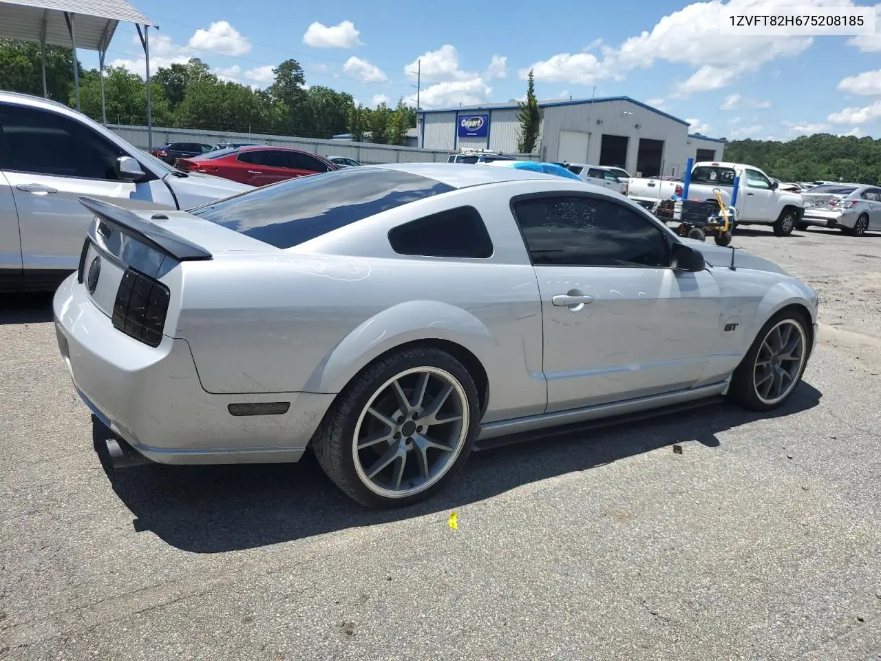 2007 Ford Mustang Gt VIN: 1ZVFT82H675208185 Lot: 56214035