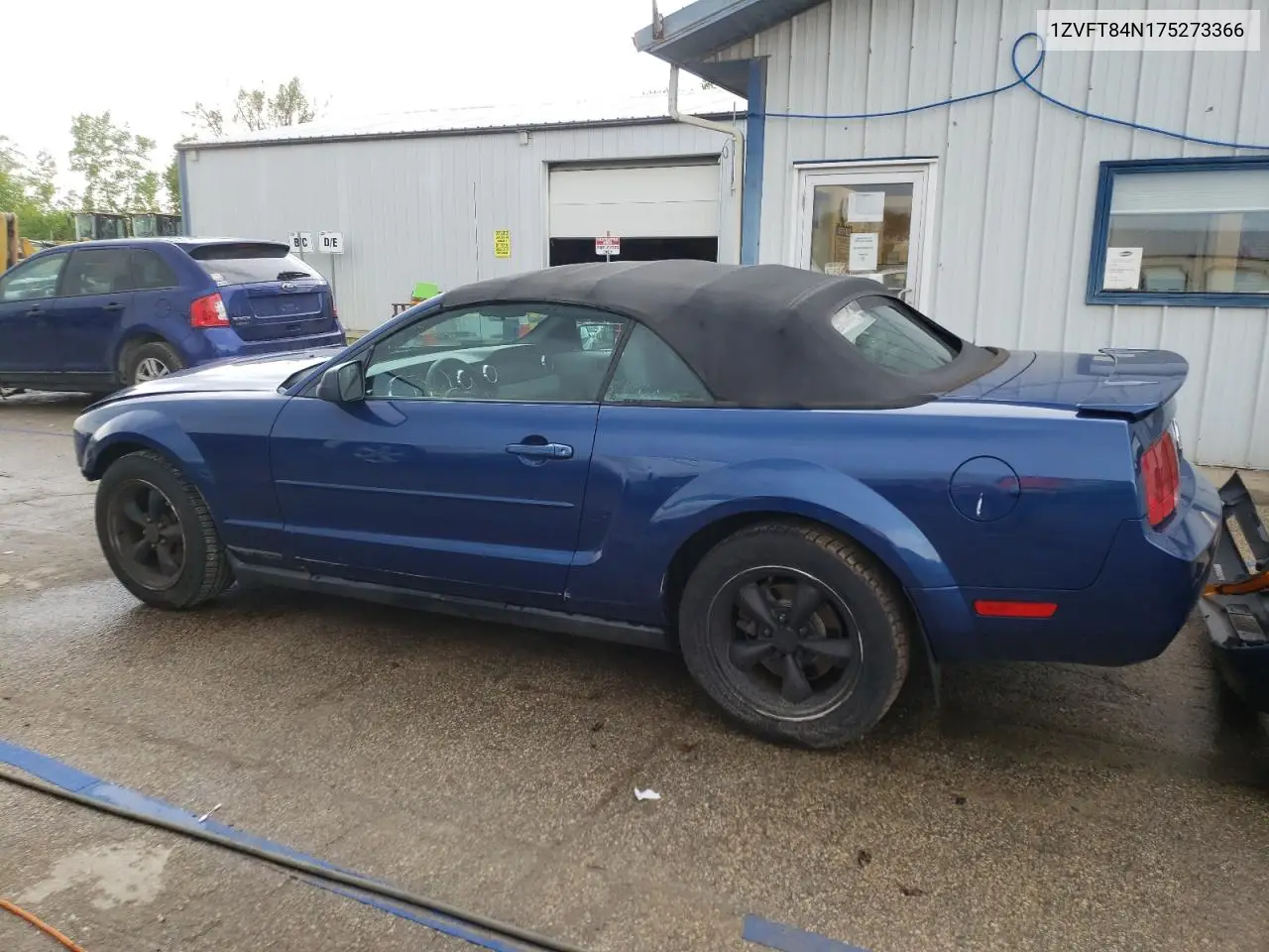 2007 Ford Mustang VIN: 1ZVFT84N175273366 Lot: 56422655