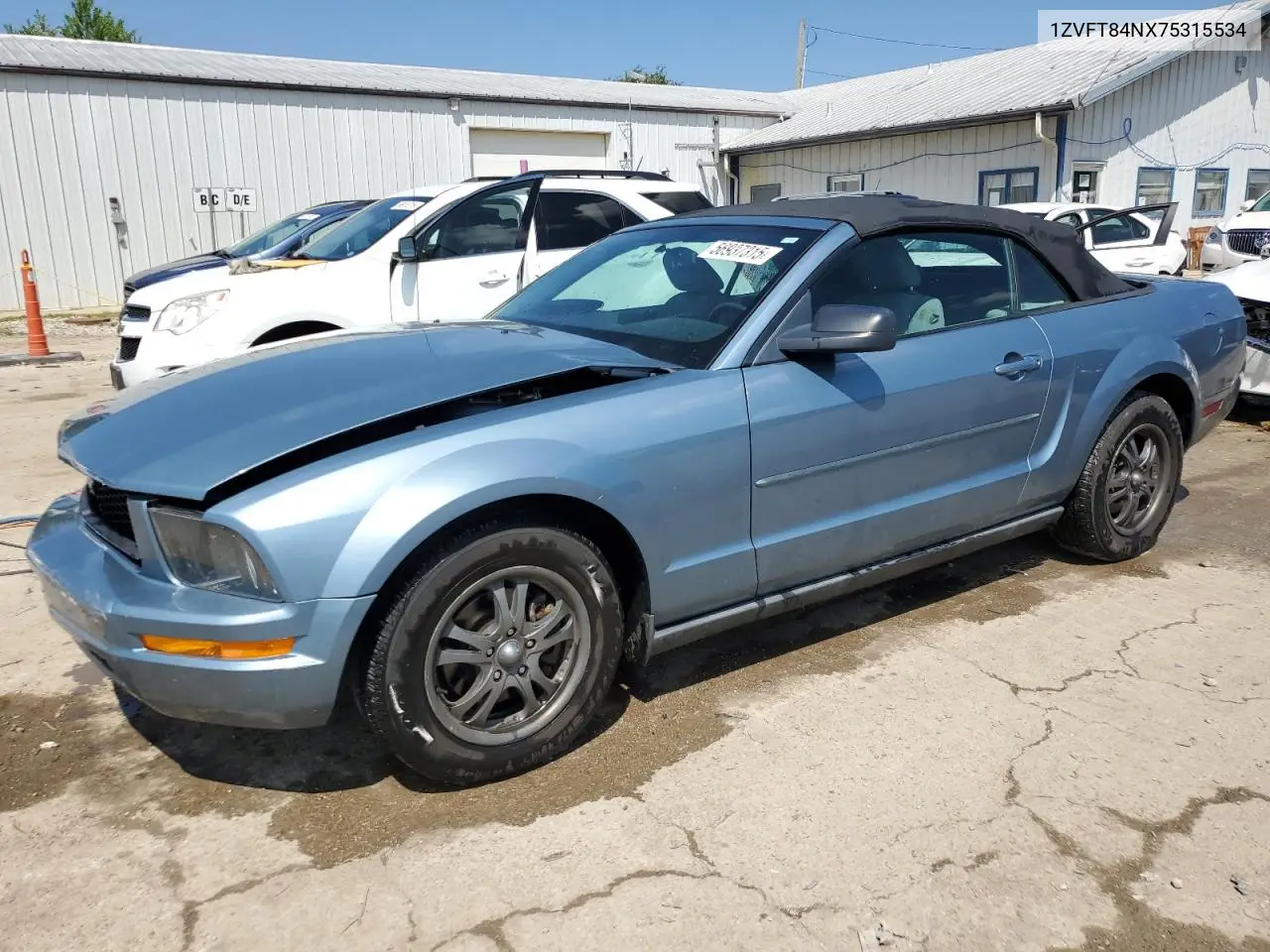 2007 Ford Mustang VIN: 1ZVFT84NX75315534 Lot: 56937315