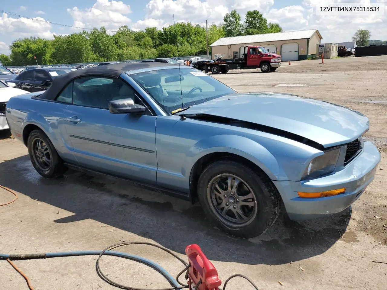 2007 Ford Mustang VIN: 1ZVFT84NX75315534 Lot: 56937315