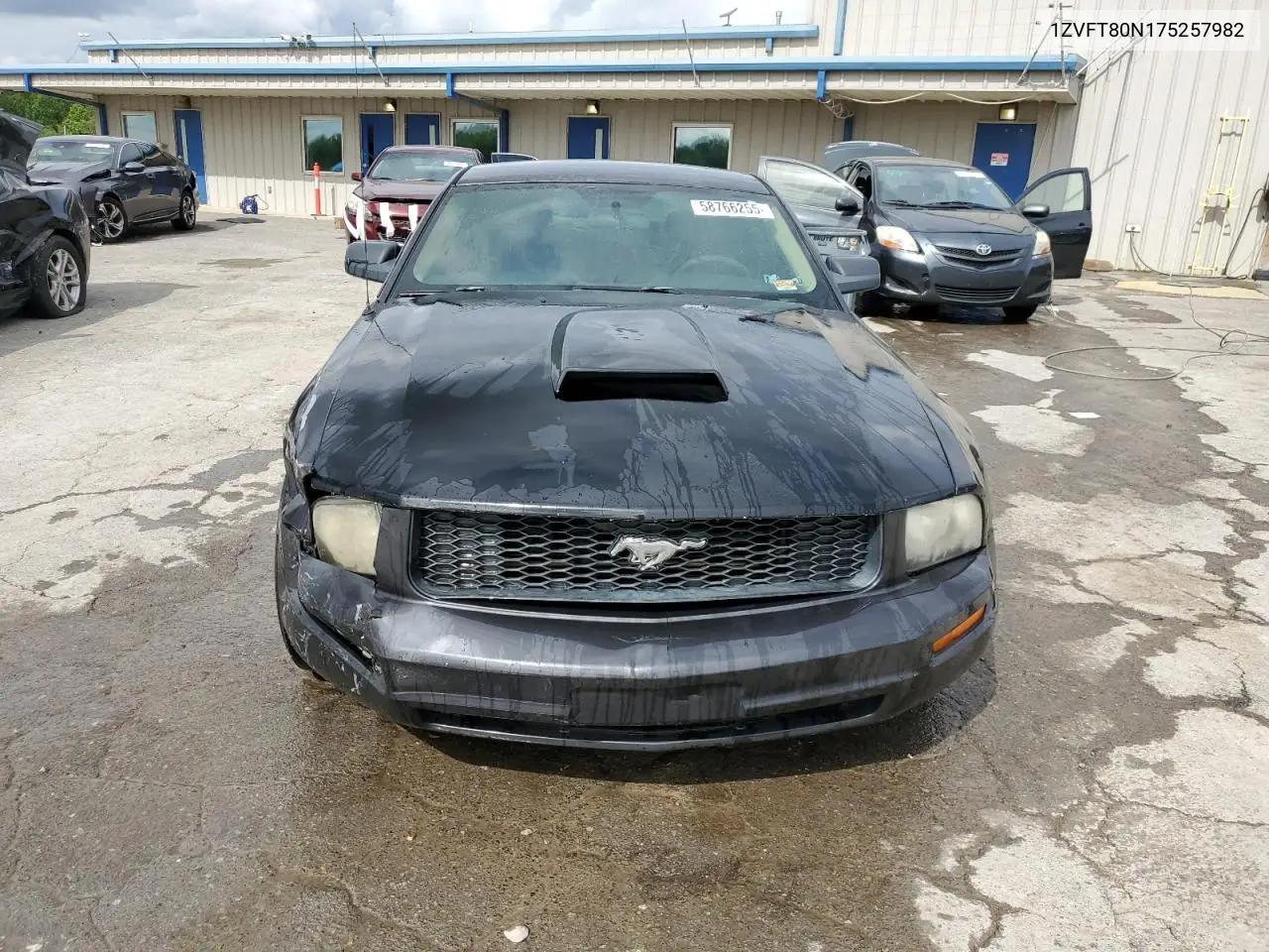 2007 Ford Mustang VIN: 1ZVFT80N175257982 Lot: 58766255
