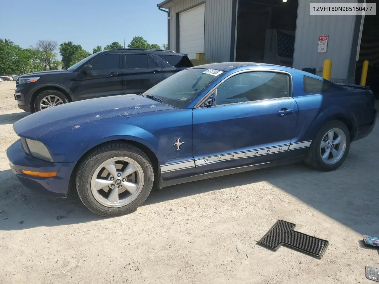 2008 Ford Mustang VIN: 1ZVHT80N985150477 Lot: 56712905