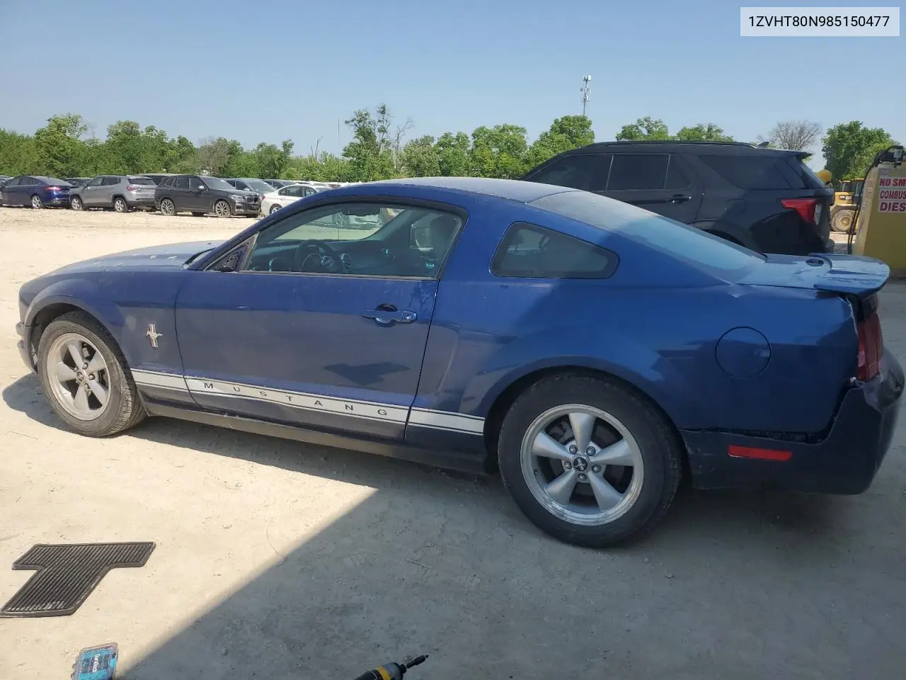 2008 Ford Mustang VIN: 1ZVHT80N985150477 Lot: 56712905