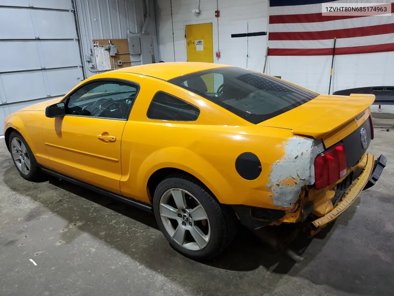 2008 Ford Mustang VIN: 1ZVHT80N685174963 Lot: 62057455