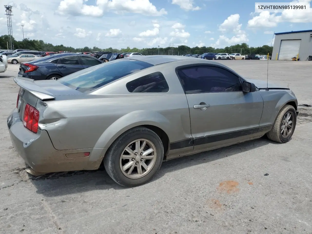 2008 Ford Mustang VIN: 1ZVHT80N985139981 Lot: 62411995