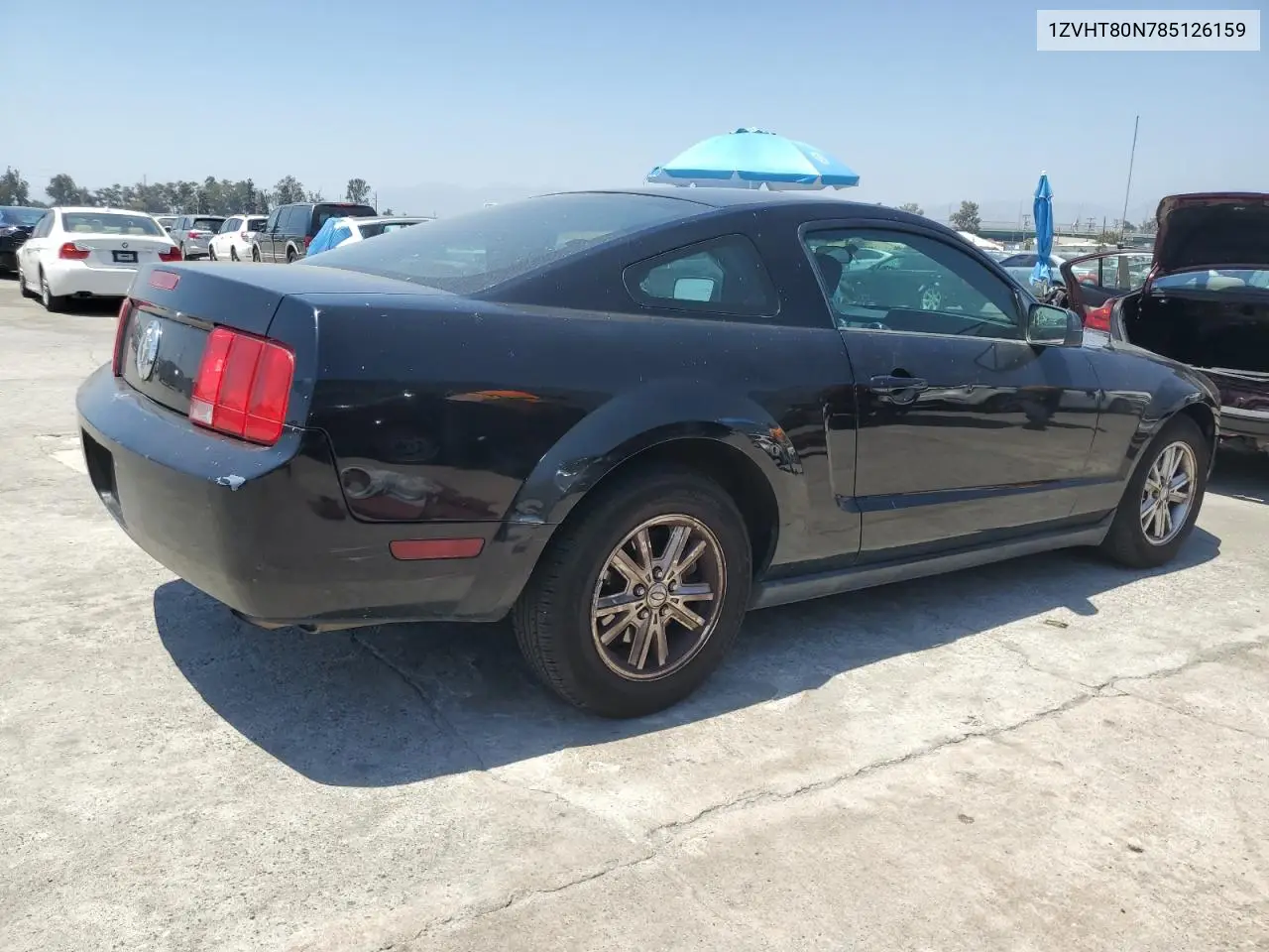 2008 Ford Mustang VIN: 1ZVHT80N785126159 Lot: 62945975