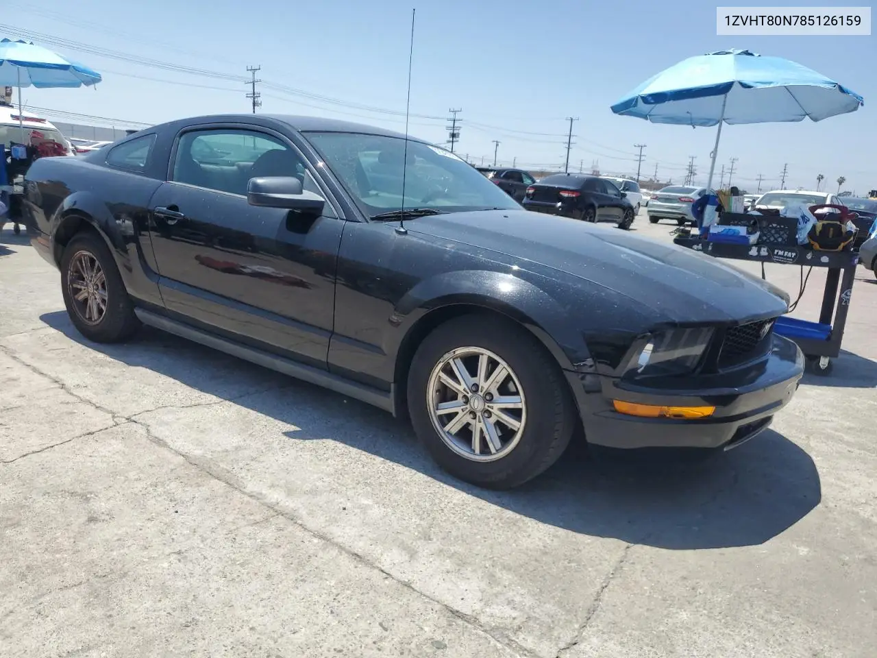 2008 Ford Mustang VIN: 1ZVHT80N785126159 Lot: 62945975