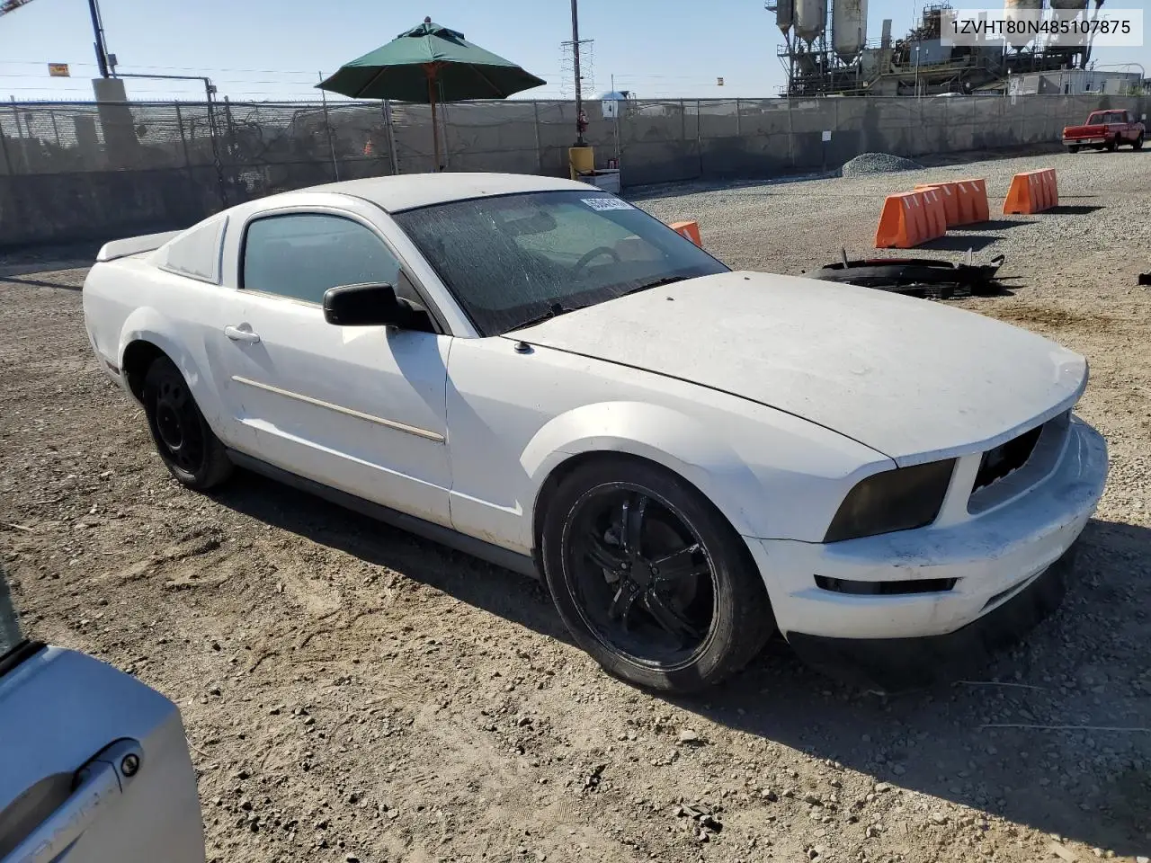 2008 Ford Mustang VIN: 1ZVHT80N485107875 Lot: 63042475