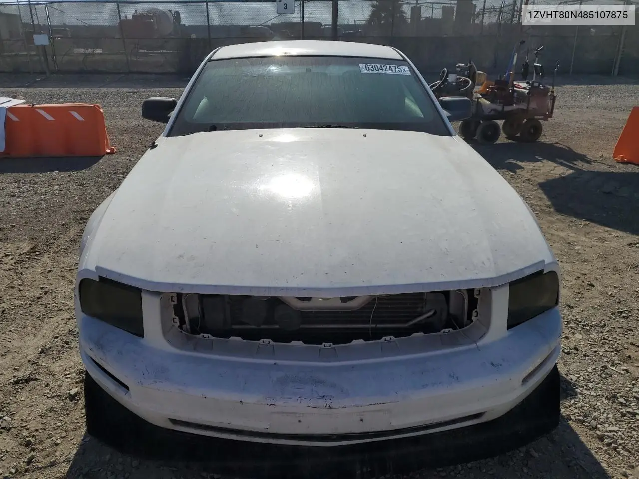 2008 Ford Mustang VIN: 1ZVHT80N485107875 Lot: 63042475