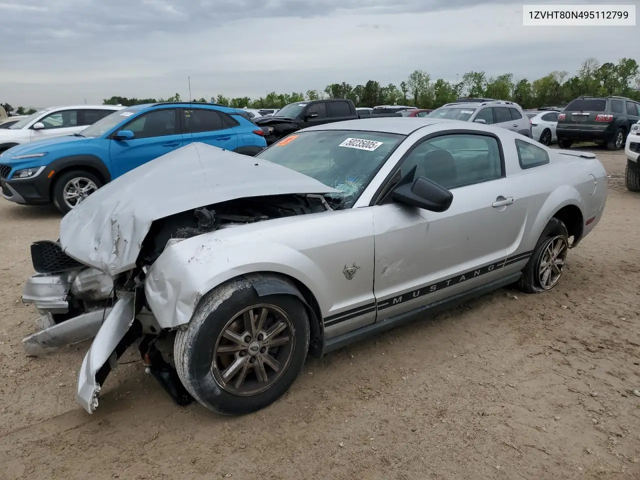 2009 Ford Mustang VIN: 1ZVHT80N495112799 Lot: 50235005