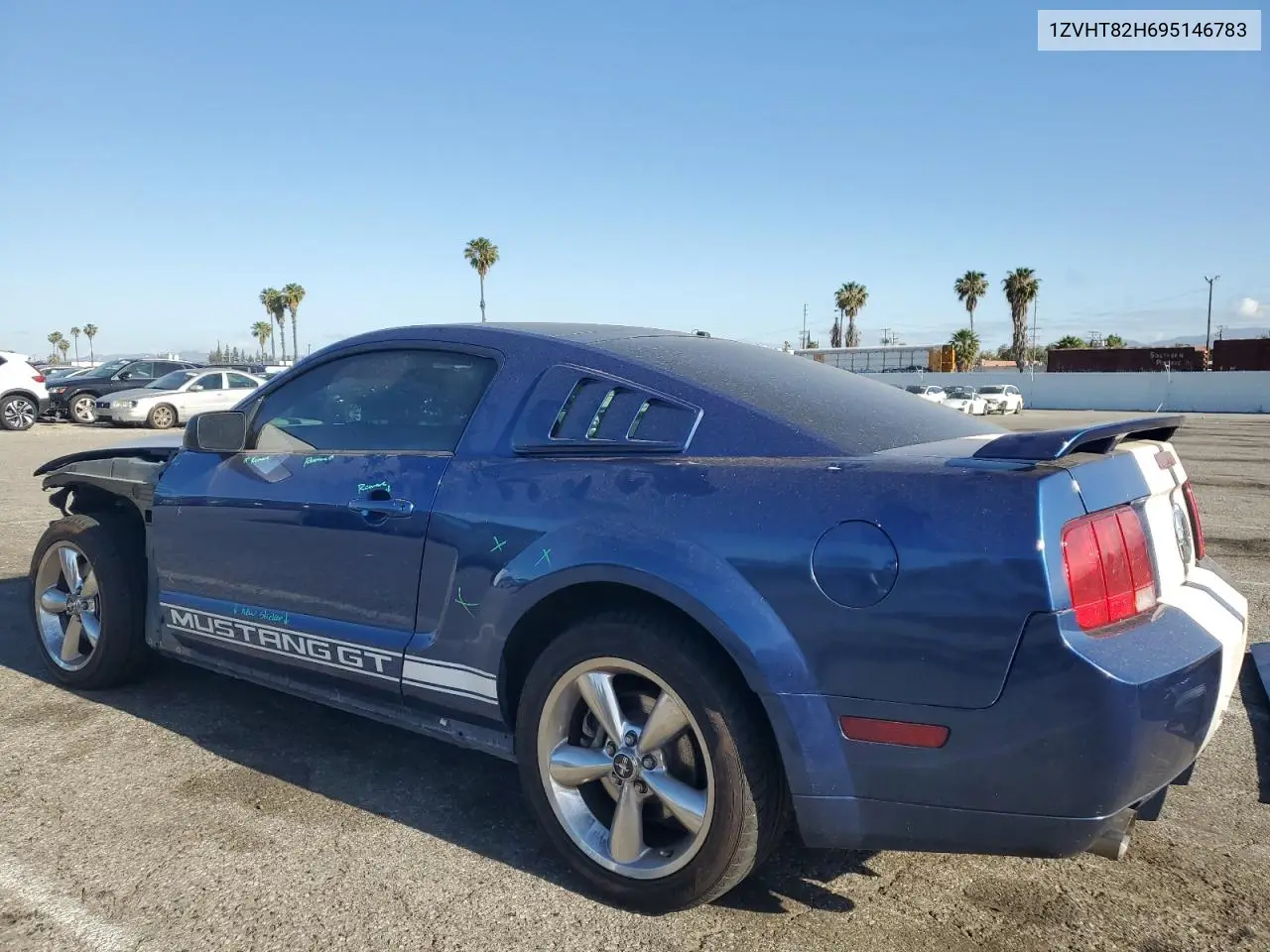 2009 Ford Mustang Gt VIN: 1ZVHT82H695146783 Lot: 56411175