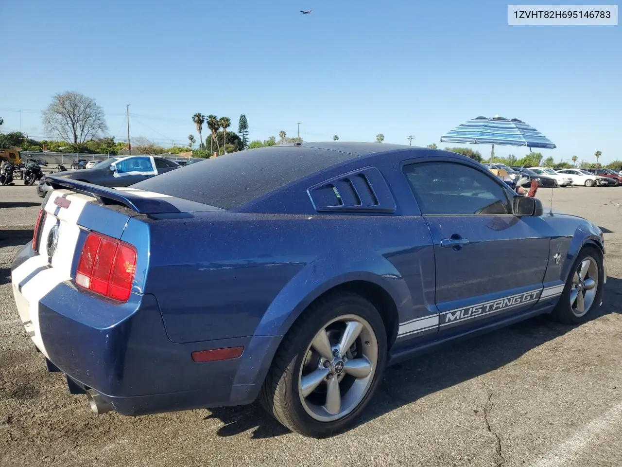 2009 Ford Mustang Gt VIN: 1ZVHT82H695146783 Lot: 56411175