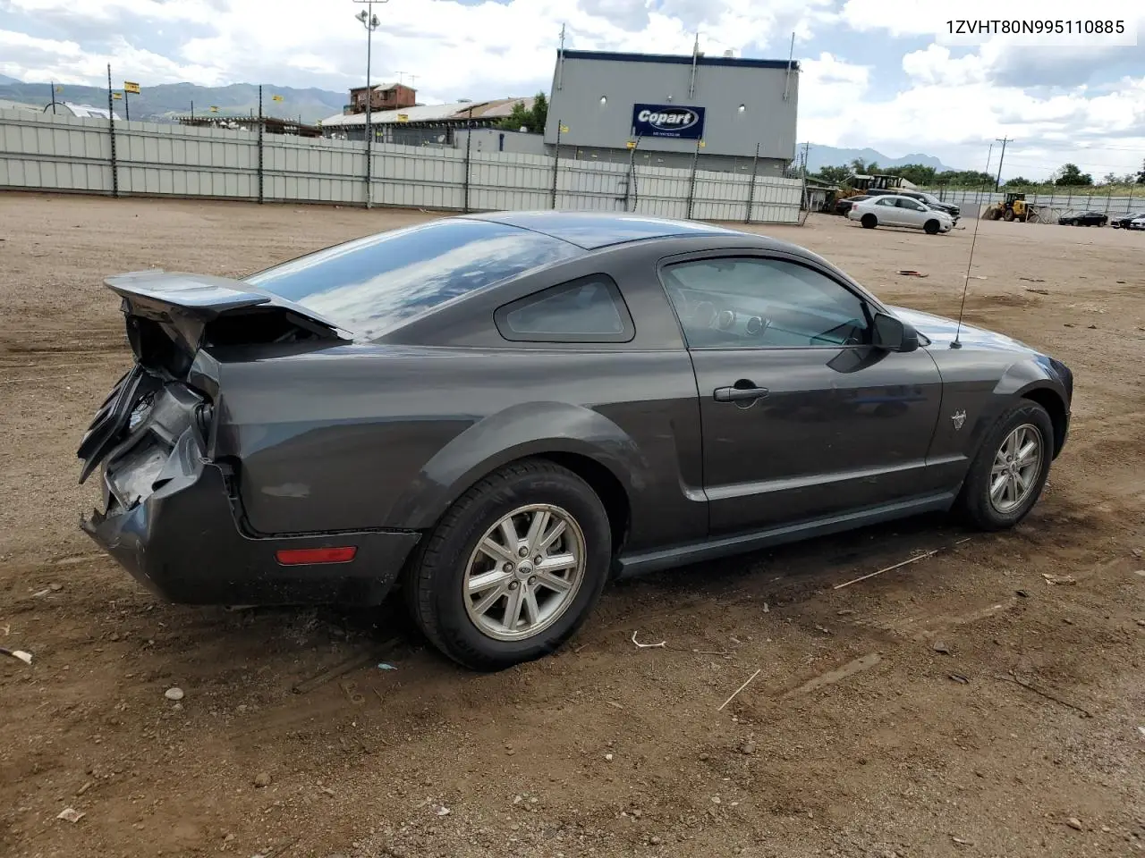2009 Ford Mustang VIN: 1ZVHT80N995110885 Lot: 62854495