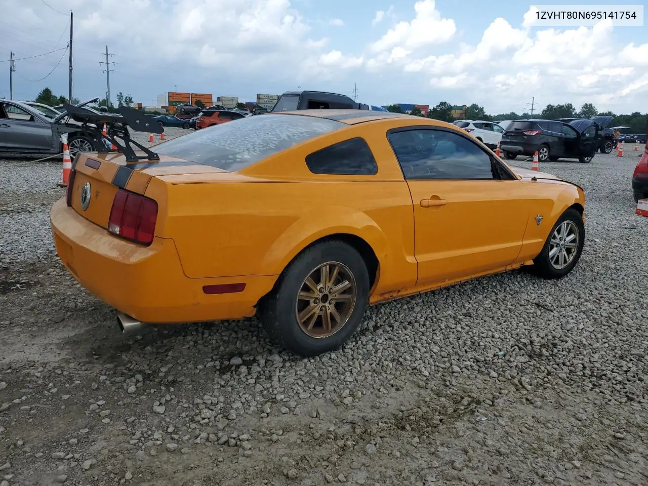2009 Ford Mustang VIN: 1ZVHT80N695141754 Lot: 63016865