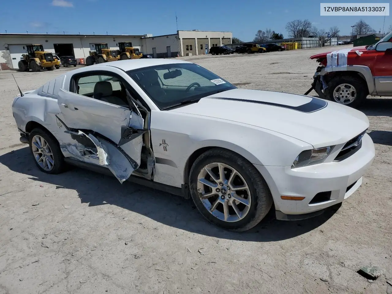 2010 Ford Mustang VIN: 1ZVBP8AN8A5133037 Lot: 52026595