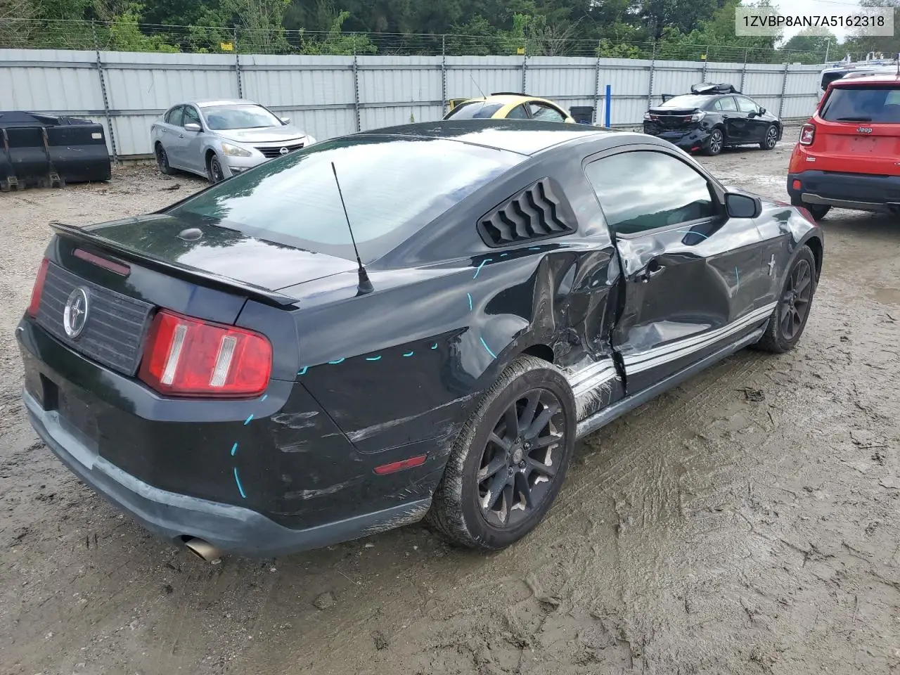 2010 Ford Mustang VIN: 1ZVBP8AN7A5162318 Lot: 56390695