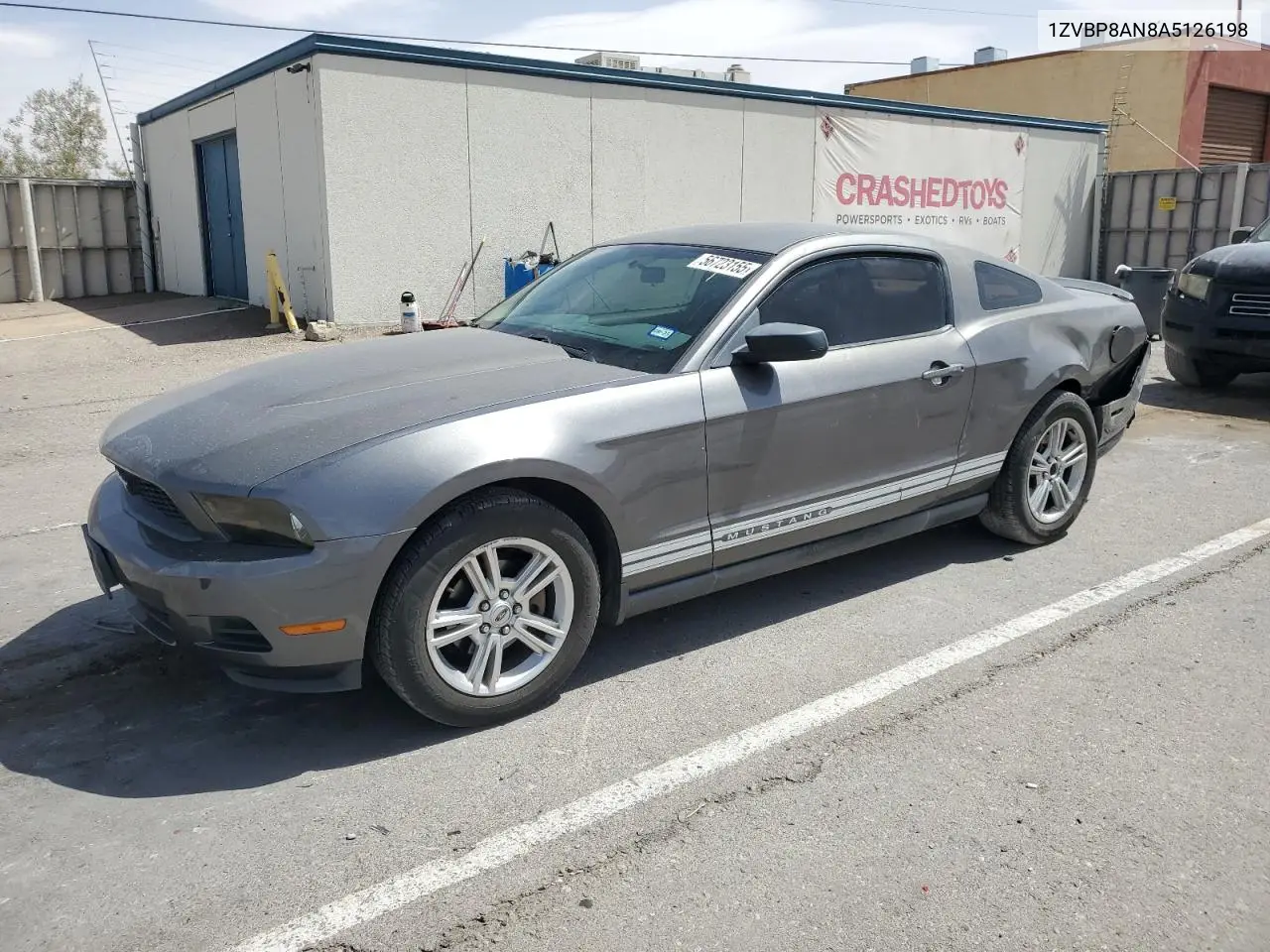 2010 Ford Mustang VIN: 1ZVBP8AN8A5126198 Lot: 56723155