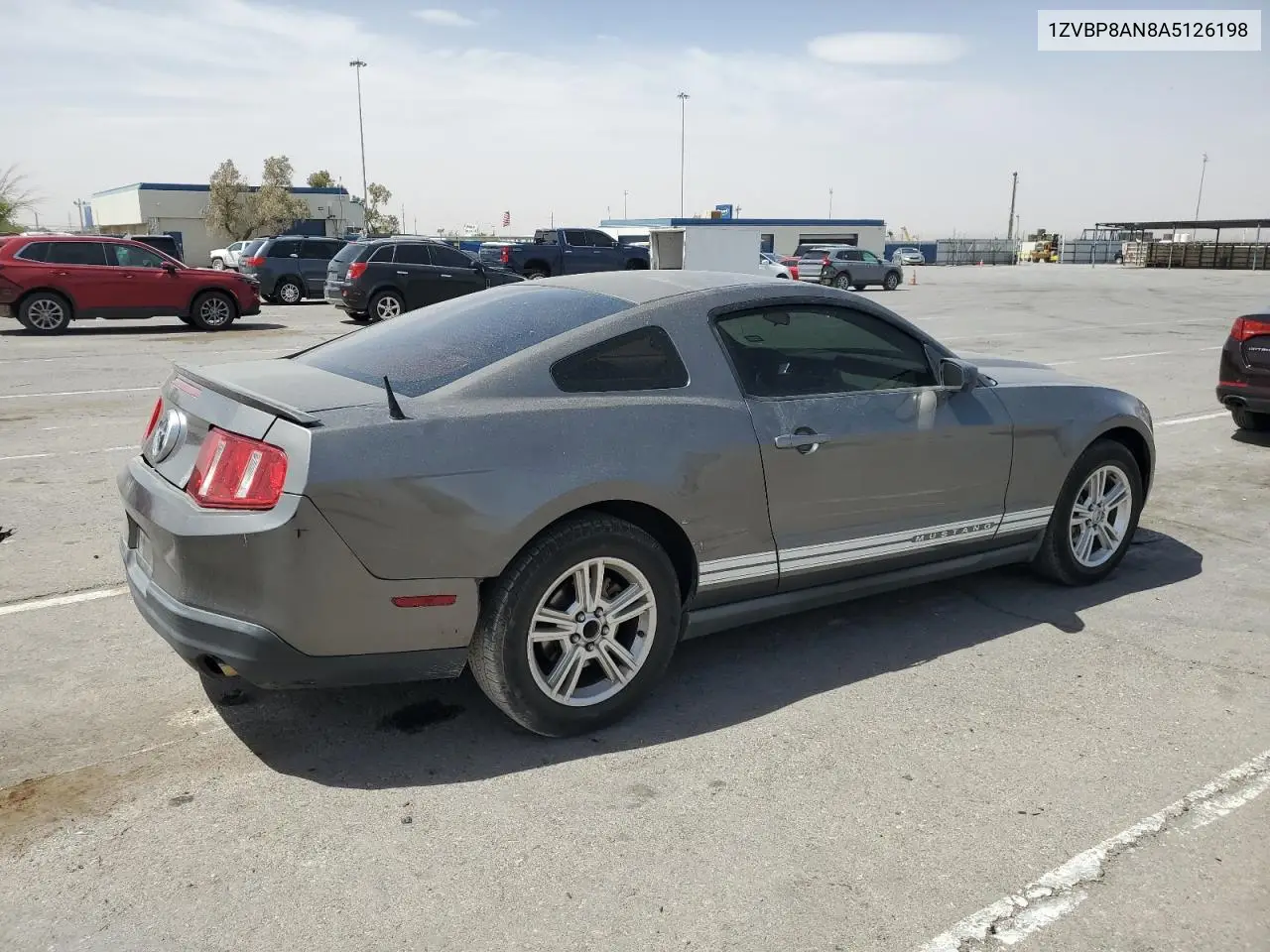 2010 Ford Mustang VIN: 1ZVBP8AN8A5126198 Lot: 56723155