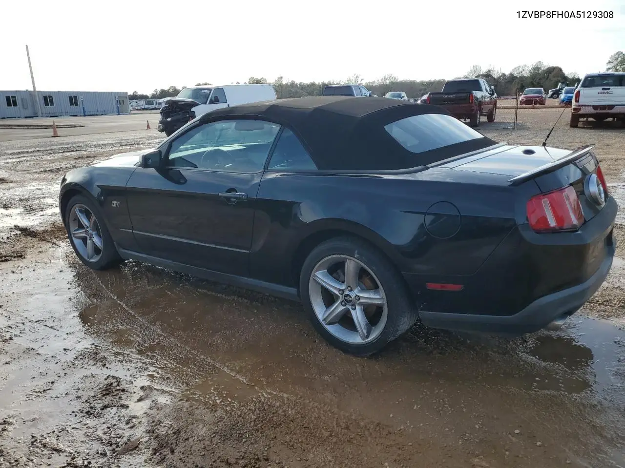 2010 Ford Mustang Gt VIN: 1ZVBP8FH0A5129308 Lot: 57036235