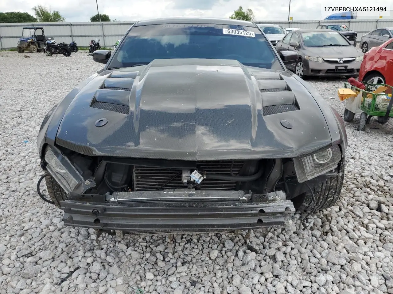 2010 Ford Mustang Gt VIN: 1ZVBP8CHXA5121494 Lot: 63035125