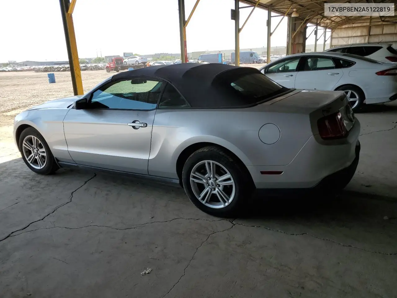 2010 Ford Mustang VIN: 1ZVBP8EN2A5122819 Lot: 63139715