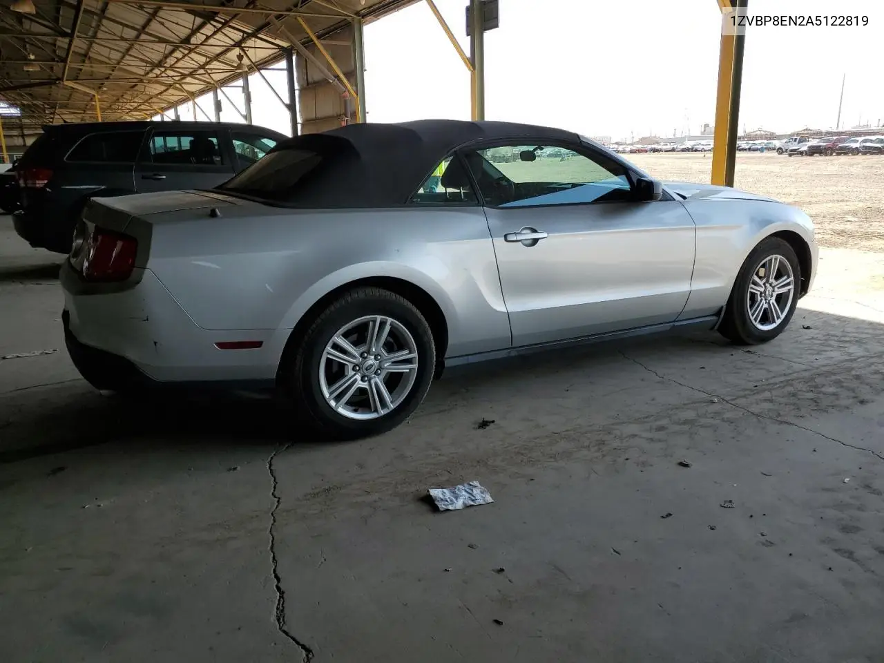 2010 Ford Mustang VIN: 1ZVBP8EN2A5122819 Lot: 63139715