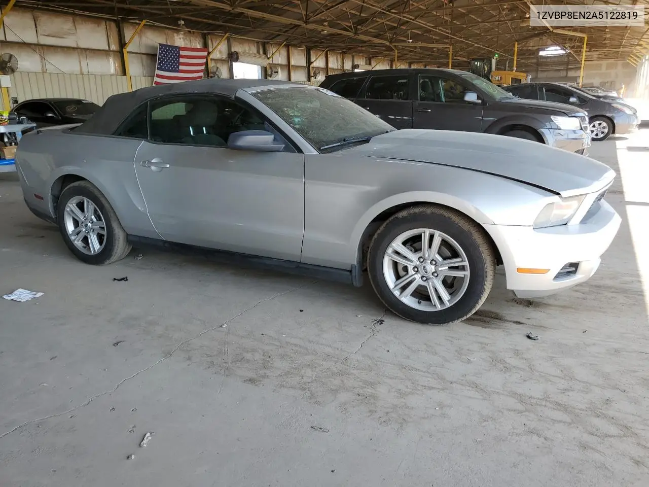 2010 Ford Mustang VIN: 1ZVBP8EN2A5122819 Lot: 63139715