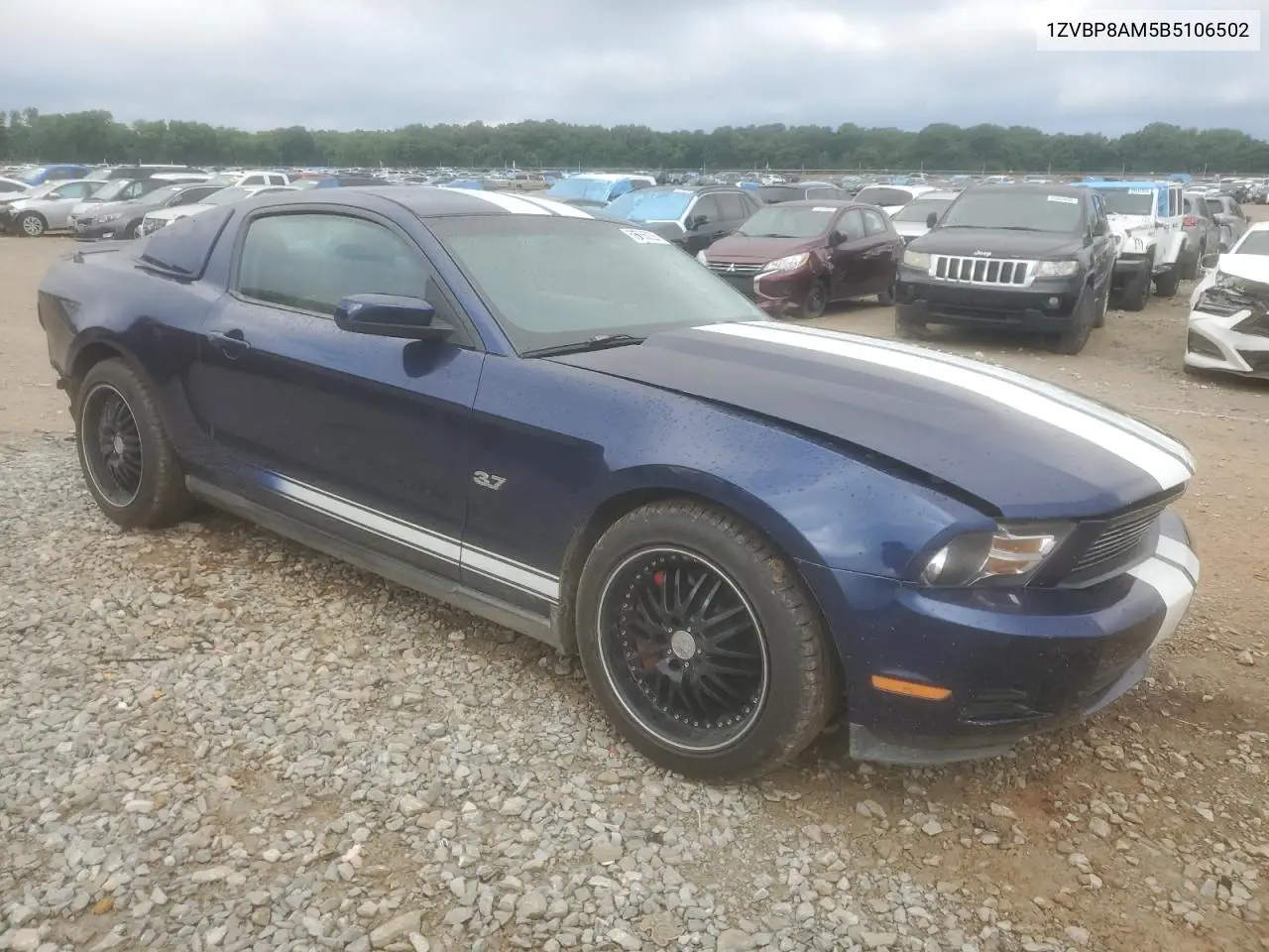 2011 Ford Mustang VIN: 1ZVBP8AM5B5106502 Lot: 56765035