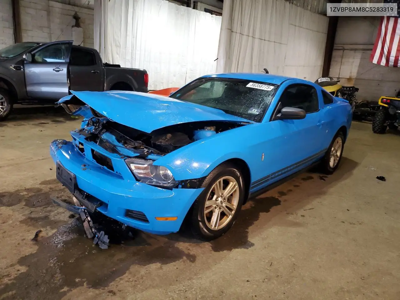 2012 Ford Mustang VIN: 1ZVBP8AM8C5283319 Lot: 56358775