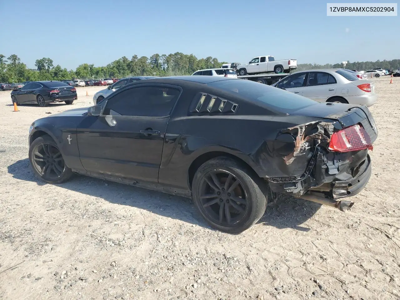 2012 Ford Mustang VIN: 1ZVBP8AMXC5202904 Lot: 56834625