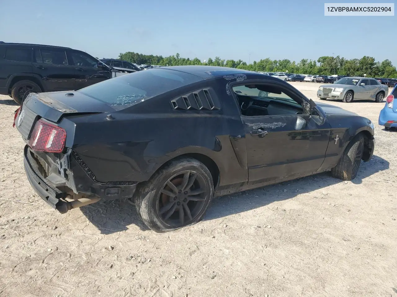 2012 Ford Mustang VIN: 1ZVBP8AMXC5202904 Lot: 56834625