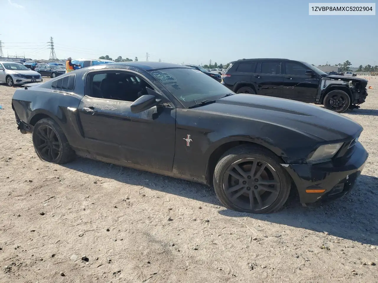 2012 Ford Mustang VIN: 1ZVBP8AMXC5202904 Lot: 56834625