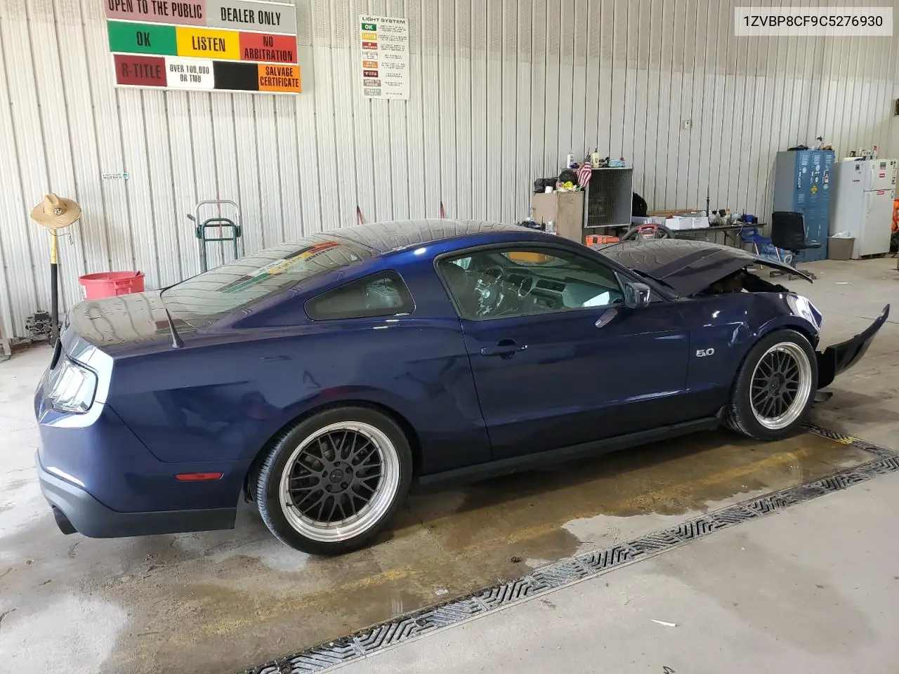 2012 Ford Mustang Gt VIN: 1ZVBP8CF9C5276930 Lot: 60668165