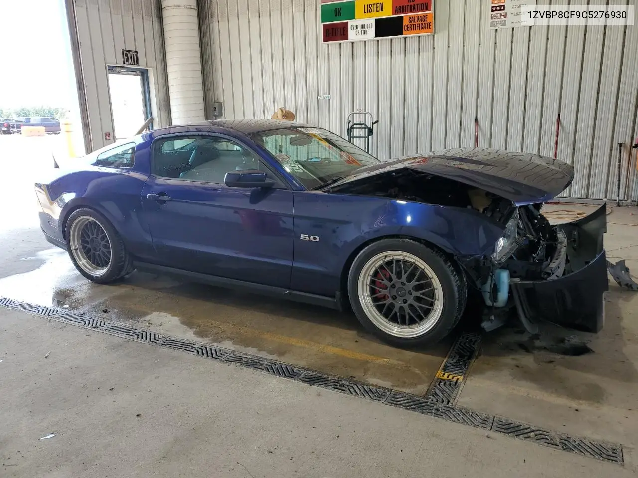 2012 Ford Mustang Gt VIN: 1ZVBP8CF9C5276930 Lot: 60668165