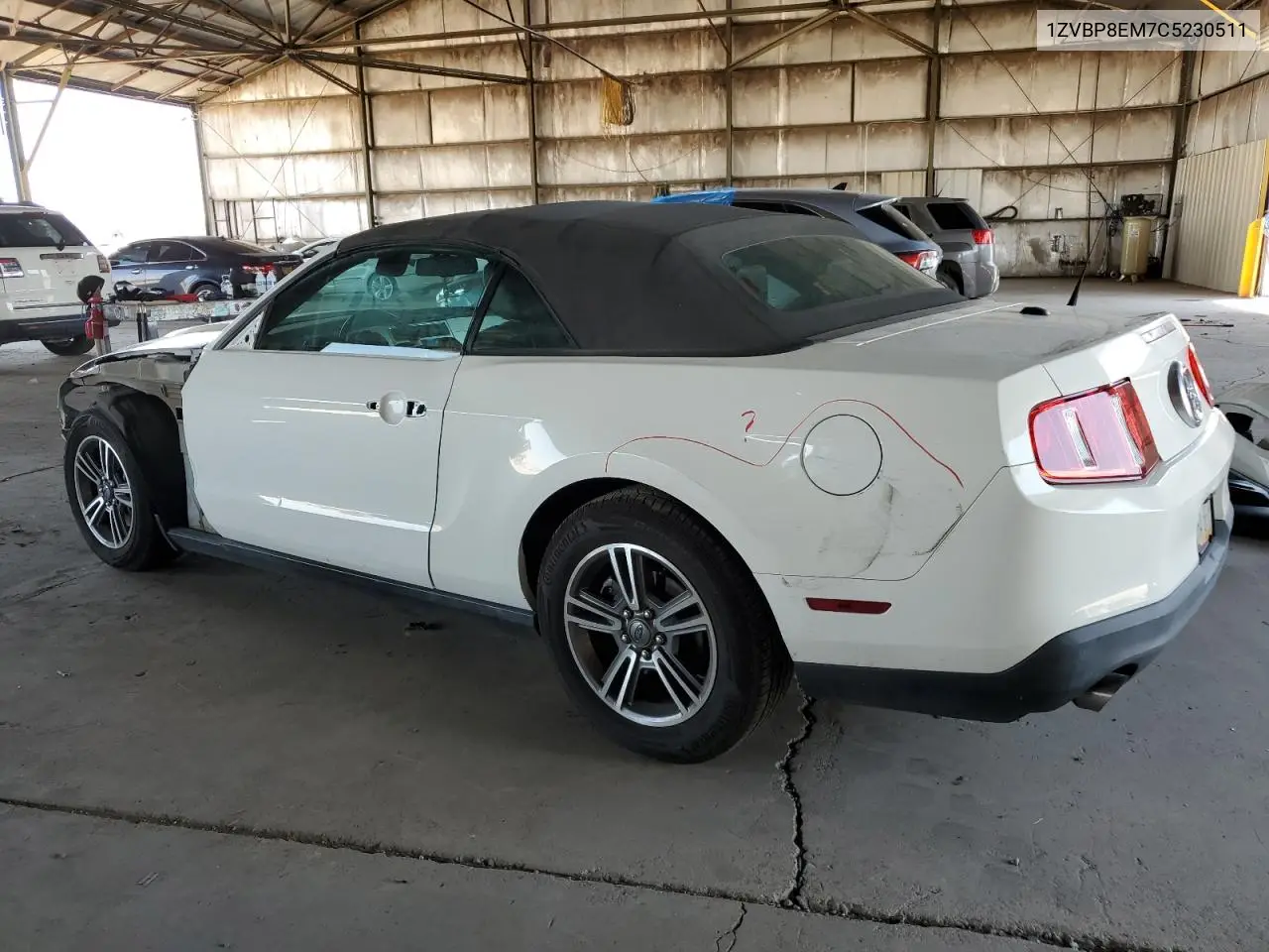 2012 Ford Mustang VIN: 1ZVBP8EM7C5230511 Lot: 62422385