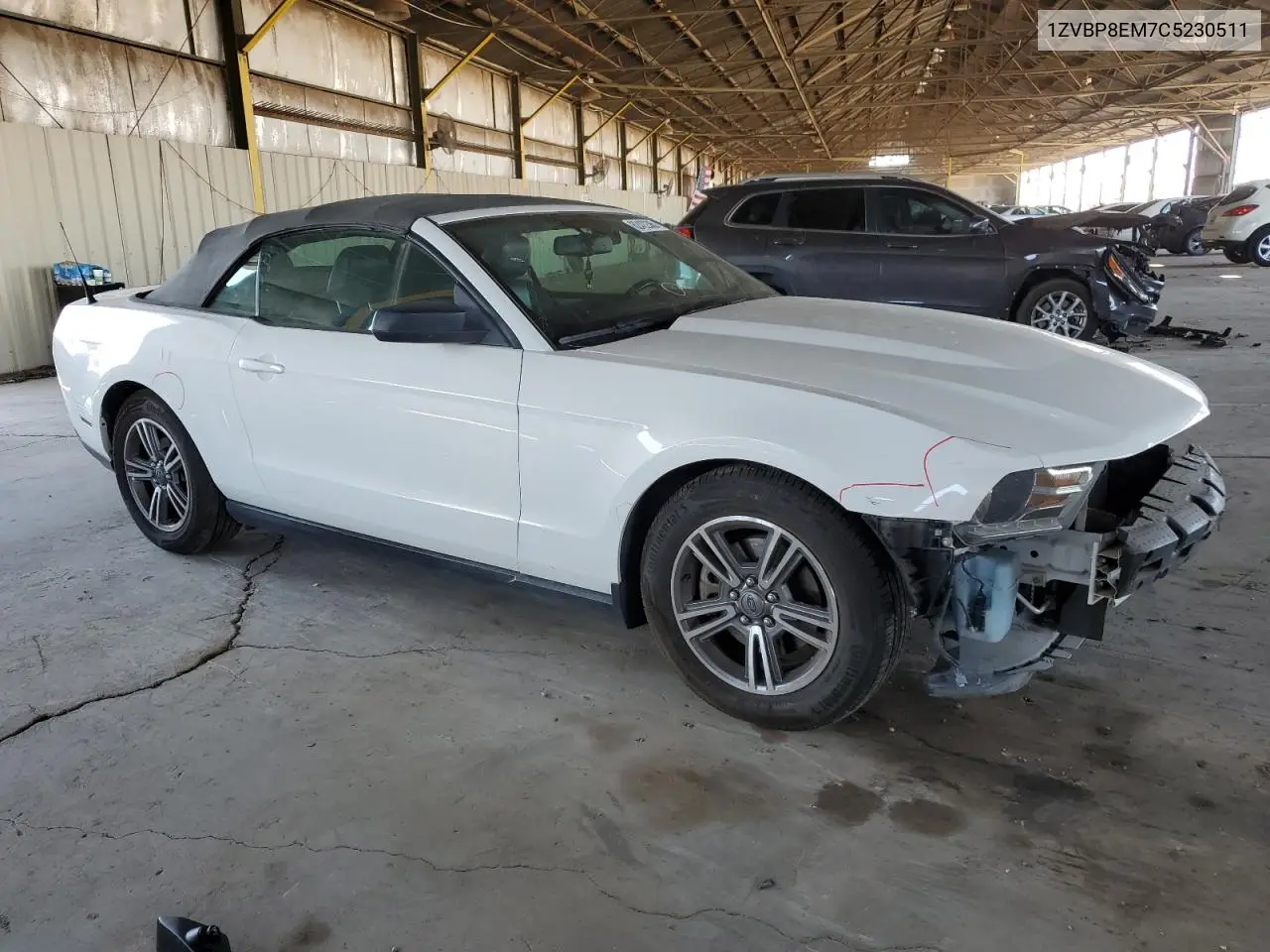 2012 Ford Mustang VIN: 1ZVBP8EM7C5230511 Lot: 62422385
