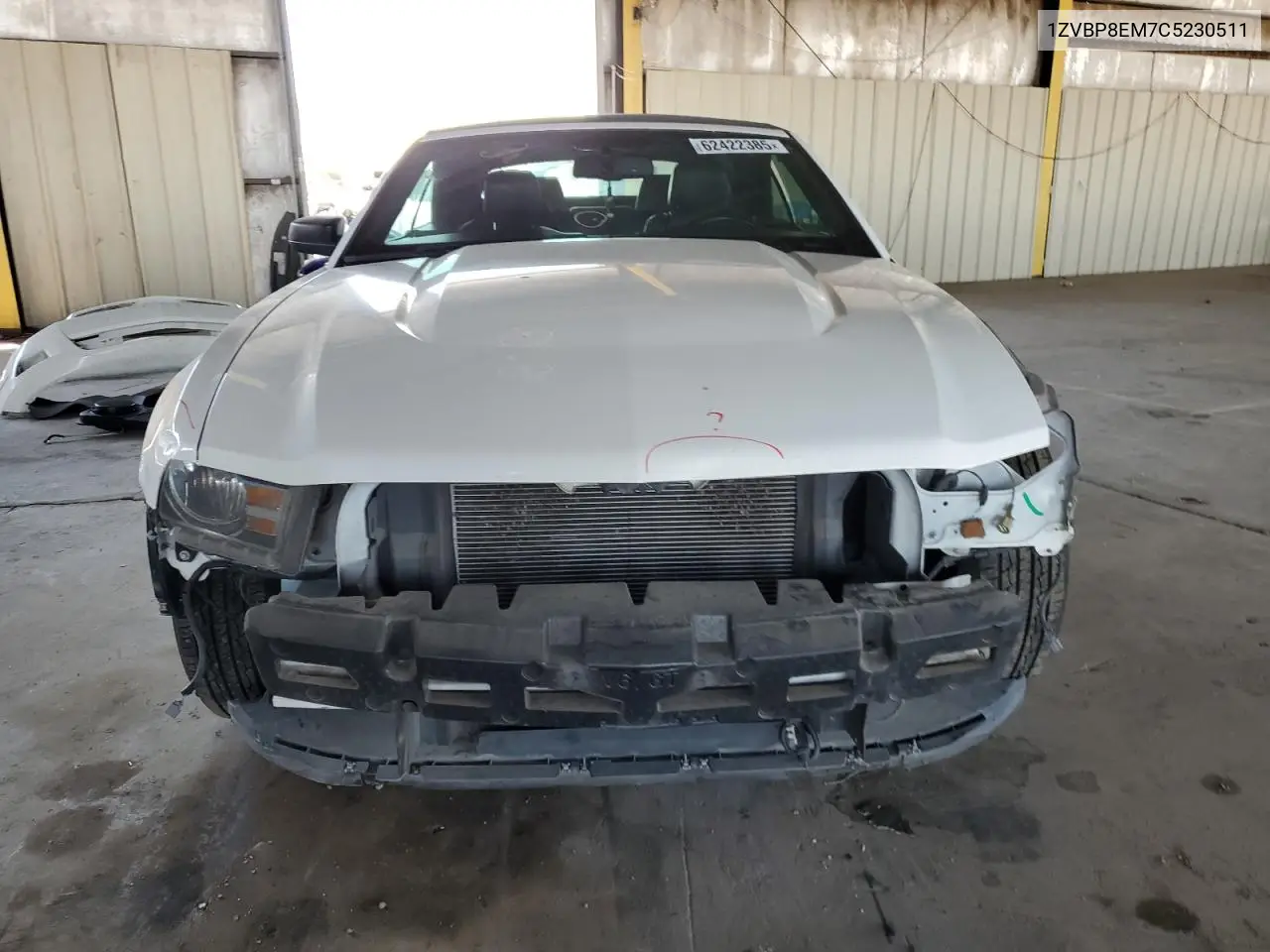 2012 Ford Mustang VIN: 1ZVBP8EM7C5230511 Lot: 62422385