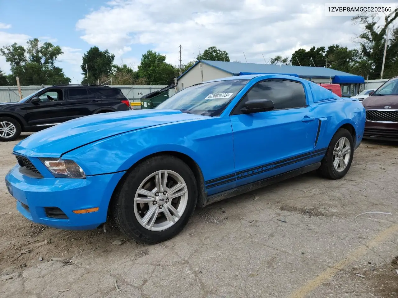 2012 Ford Mustang VIN: 1ZVBP8AM5C5202566 Lot: 62602685