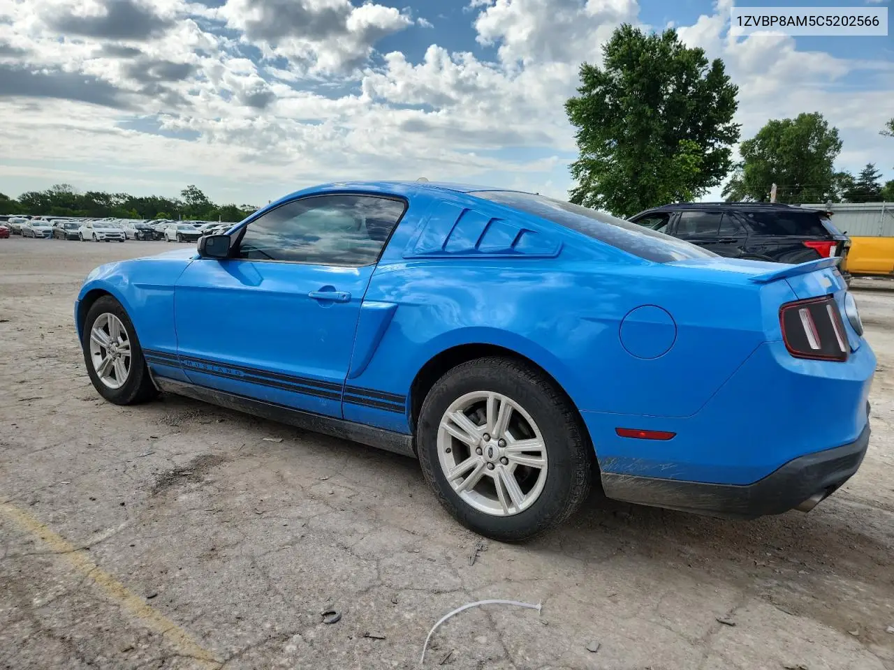 2012 Ford Mustang VIN: 1ZVBP8AM5C5202566 Lot: 62602685