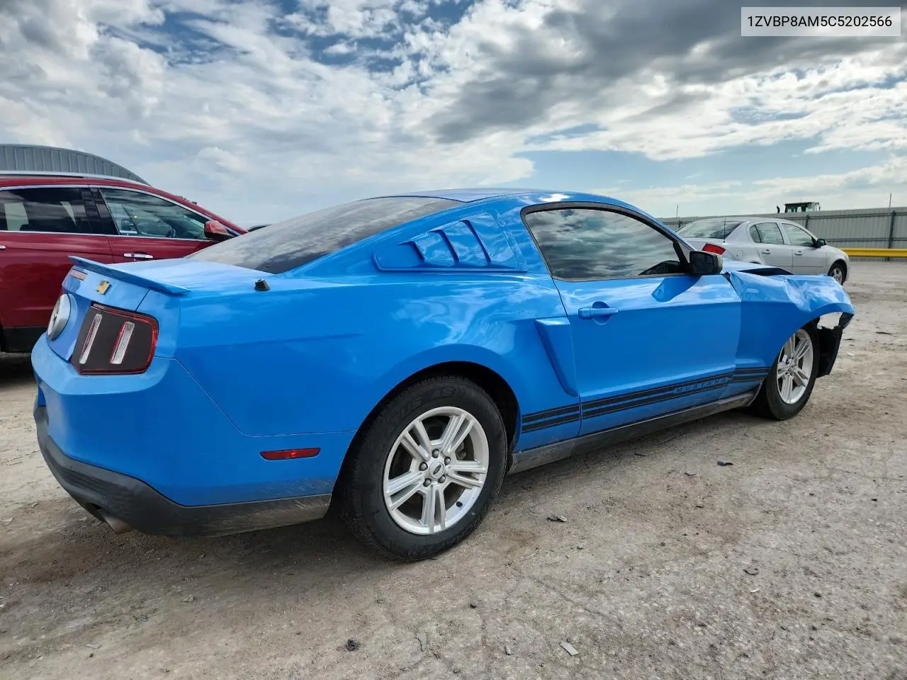 2012 Ford Mustang VIN: 1ZVBP8AM5C5202566 Lot: 62602685