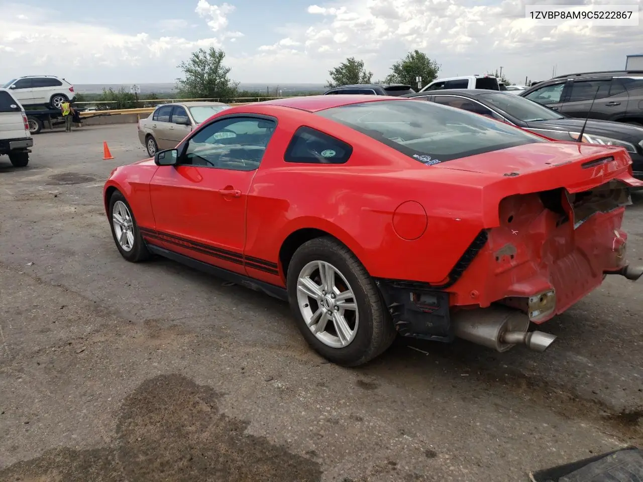 2012 Ford Mustang VIN: 1ZVBP8AM9C5222867 Lot: 62659515